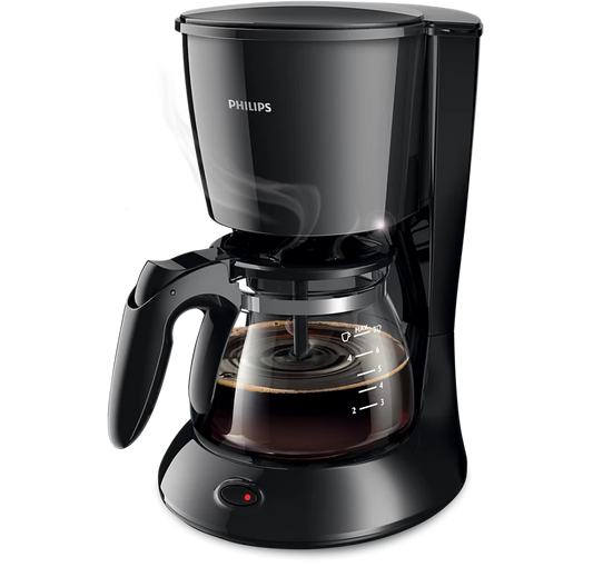 PHILIPS Daily Collection Coffee Maker with Glass Jug | 700w (HD7431/20)