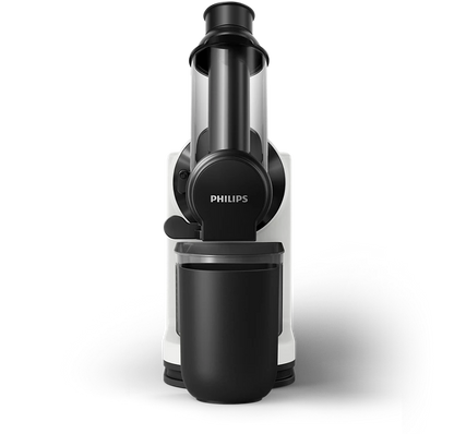 PHILIPS Viva Collection XL Tube Masticating juicer | Quick clean, Easy assembly, Integrated cord storage (HR1887/81)