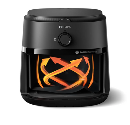 PHILIPS 1000 Series Airfryer 1000 series 6.2L | Adjustable time & temperature, Time and energy saving, Easy to use (NA130/00)