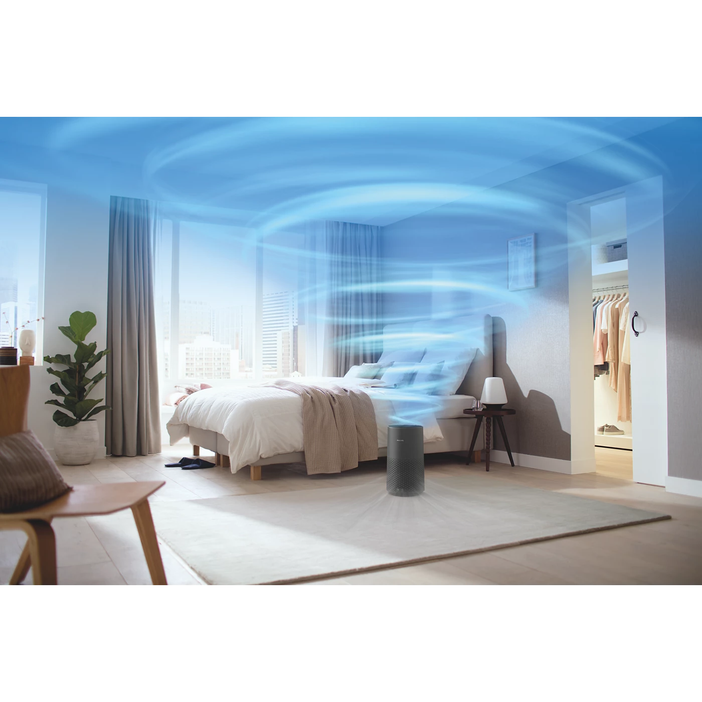 PHILIPS 1000 Series Air Purifier for Medium Rooms (AC1711/61)