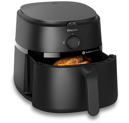 PHILIPS 1000 Series Airfryer 1000 series 6.2L | Adjustable time & temperature, Time and energy saving, Easy to use (NA130/00)