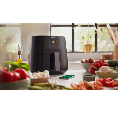 PHILIPS 5000 Series Connected XL 6.2L Airfryer | Rapid Air technology, 13-in-1 Cooking Function, Easy to use and clean | Perfect for less oily Food (HD9280/90)