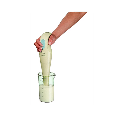 PHILIPS Daily Hand blender | 250 W, Detachable Plastic bar, Dishwasher Safe (HR1350/90)
