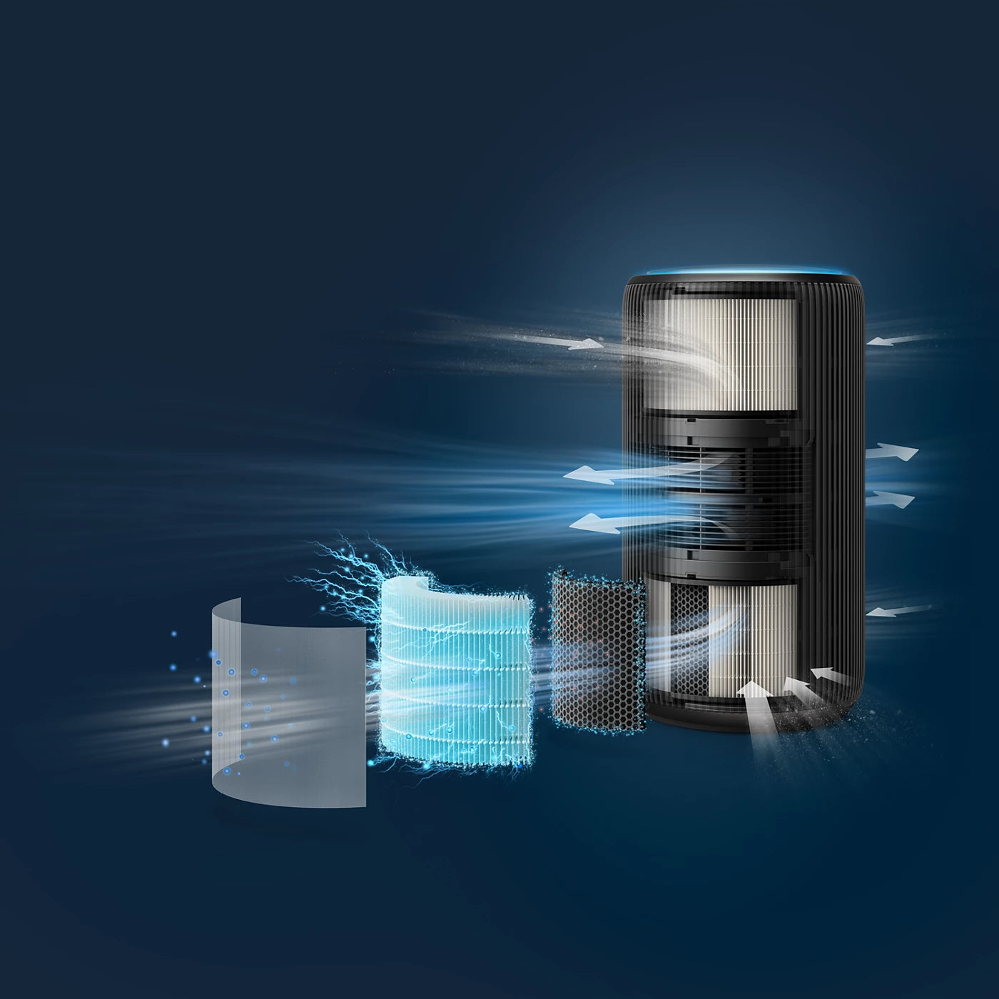 PHILIPS PureProtect 3200 Series Smart Air Purifier (AC3221/63)