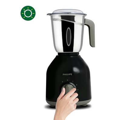 PHILIPS Daily Collection 750 W Mixer Grinder | Stainless Steel Jars, Durable Coupler (HL7756/00)