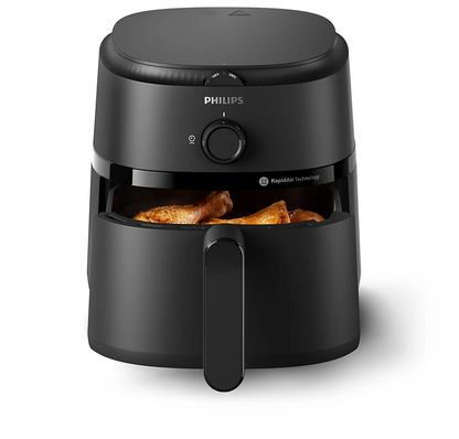 PHILIPS 1000 Series 4.2L Airfryer 1500W | Rapid Air Technology, 12 cooking Functions, Easy to use | Perfect for Modern Kitchens (NA120/00)