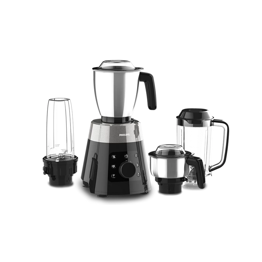 PHILIPS Avance Collection Mixer Grinder | Soft sound technology, Turbo power (HL7777/00)