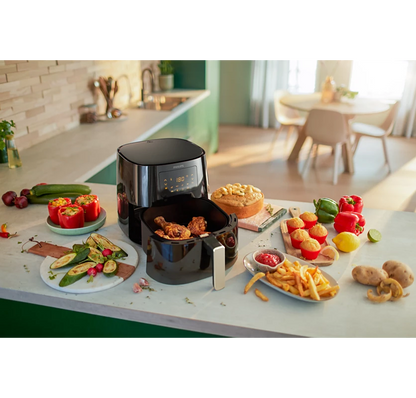 PHILIPS 3000 Series 6.2L XL Airfryer | Rapid Air Technology, Touch Control, XL Size (HD9270/70)