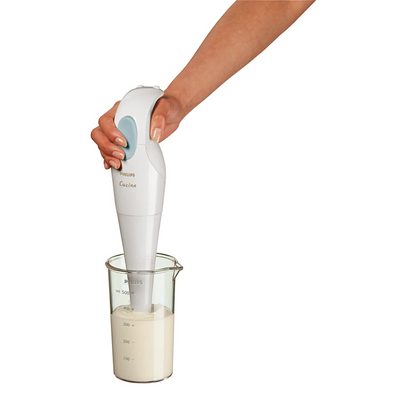PHILIPS Daily Hand blender | 250 W, Detachable Plastic bar, Dishwasher Safe (HR1350/90)