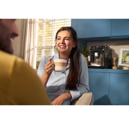PHILIPS Series 2200 Fully automatic espresso machines | Intuitive Touch Display, Dishwasher Safe parts | 1500W, 230V, 50Hz (EP2230/10)